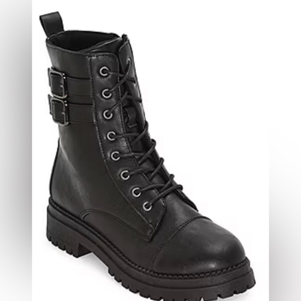 Pop Womens Perlla Block Heel‎ Booties